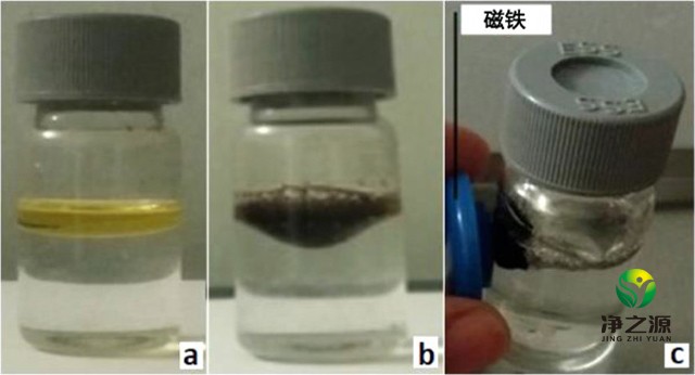 活性炭磁性粒子用于溢油清理